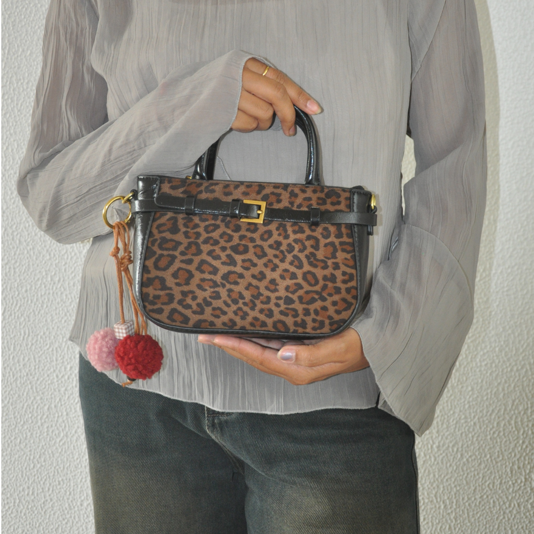 Remi Cheetah Bag